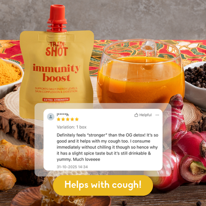 Jamu Trio Essentials - Immunity + Detox + Gas Relief