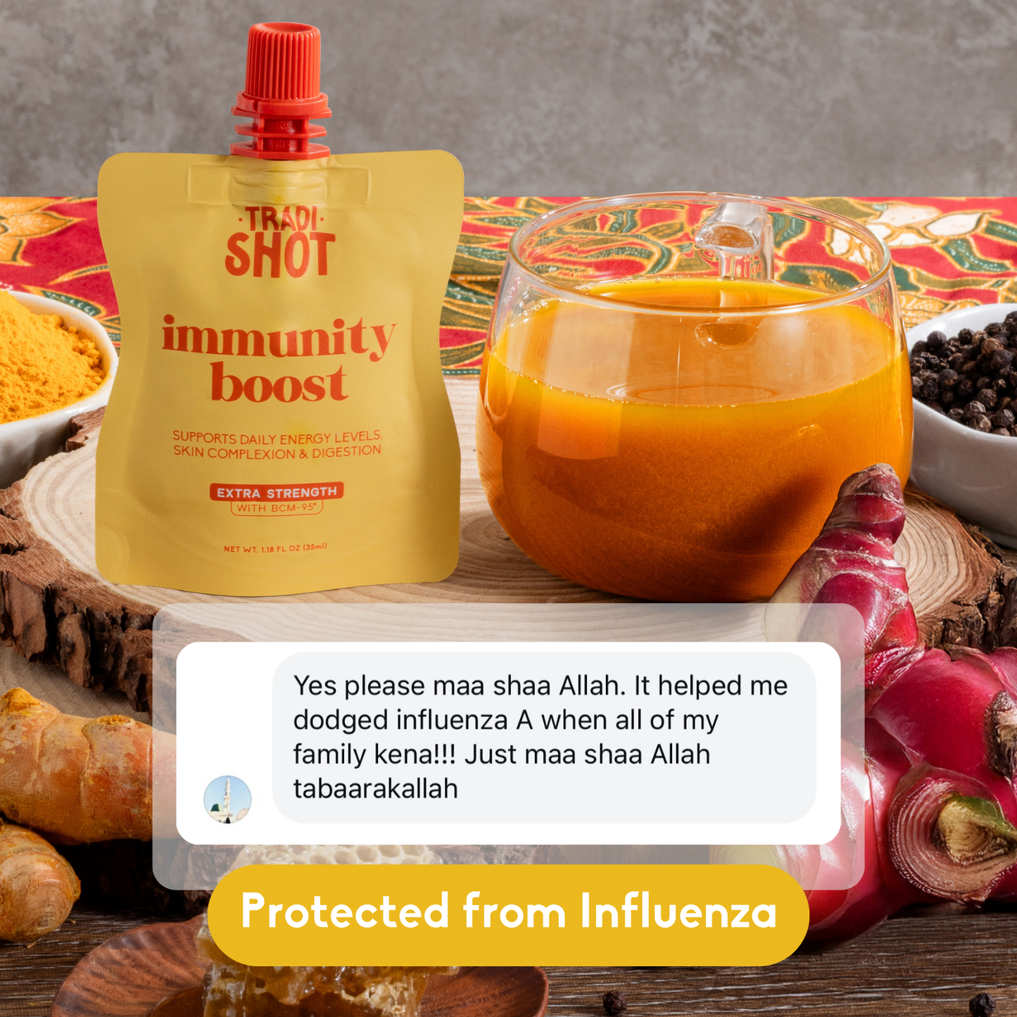 Signature Jamu Ritual - 2x Immunity + 1x Detox + 1 Gas Relief