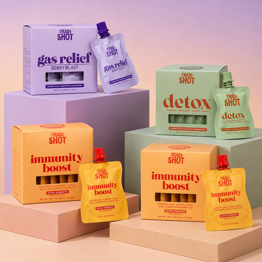 Signature Jamu Ritual - 2x Immunity + 1x Detox + 1 Gas Relief