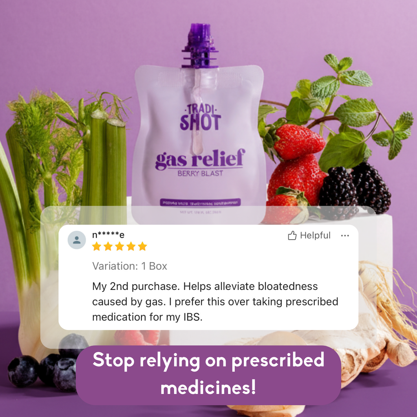 Jamu Trio Essentials - Immunity + Detox + Gas Relief